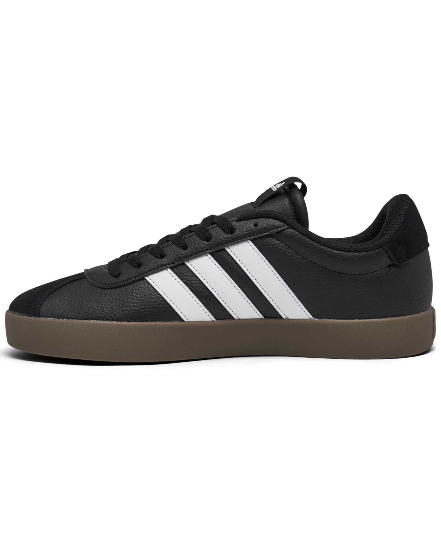 Мужские кроссовки adidas VL Court 3.0 Casual, цвет: Чёрный / Белый — фото 3