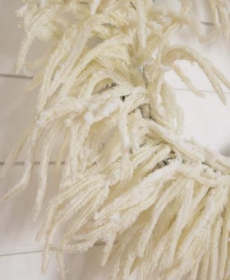 24" Artificial Touch Norfolk Island Pine Wreath with Natural Look