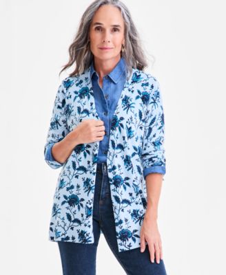 Women's Open-Front Cardigan
