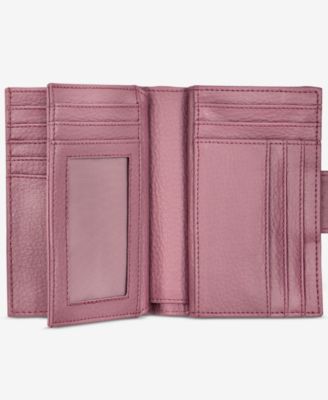 Softy Leather Framed Colorblock Wallet, Created for Macy's