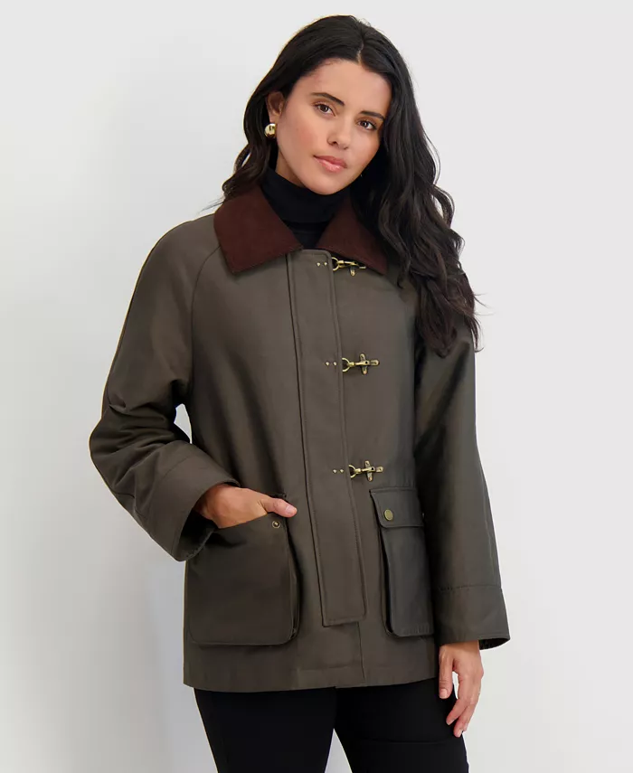Women's Collared Canvas Barn Jacket
