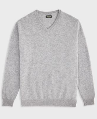 Men's V-Neck Cashmere Sweater, Created for Macy's