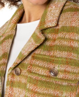 Women's Button-Front Boxy Jacket