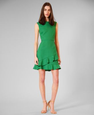 Women's Ruffled Cocktail Dress