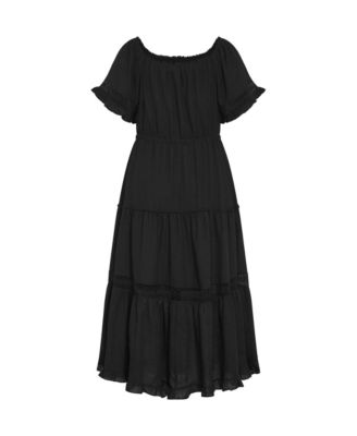 Plus Size Angel Midi Dress