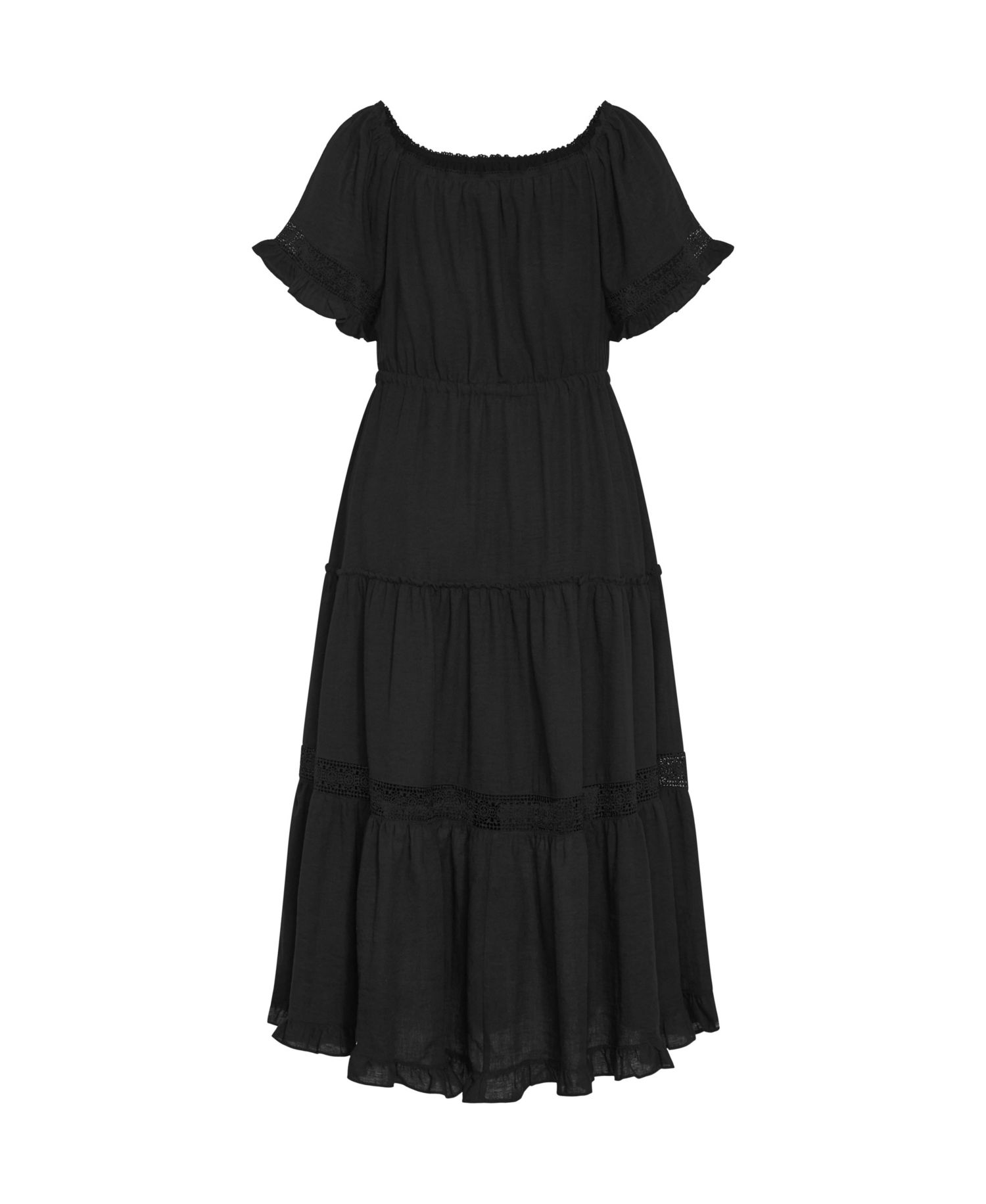 Plus Size Angel Midi Dress