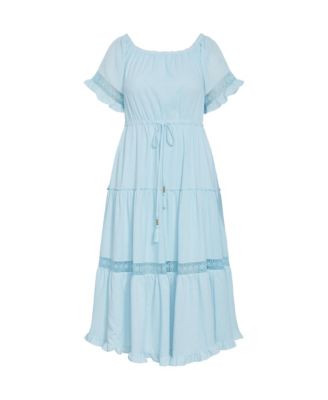 Plus Size Angel Midi Dress