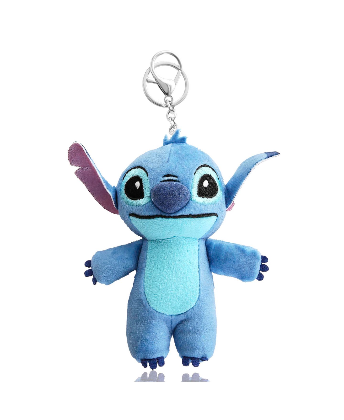 Брелок Disney Stitch Plush Keychain, цвет: Синий — фото 1
