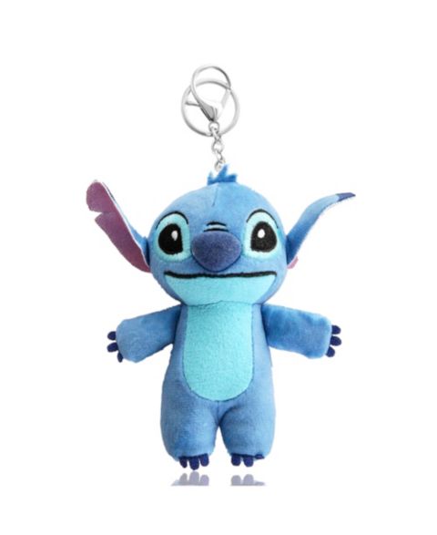 Брелок Disney Stitch Plush Keychain, цвет: Синий