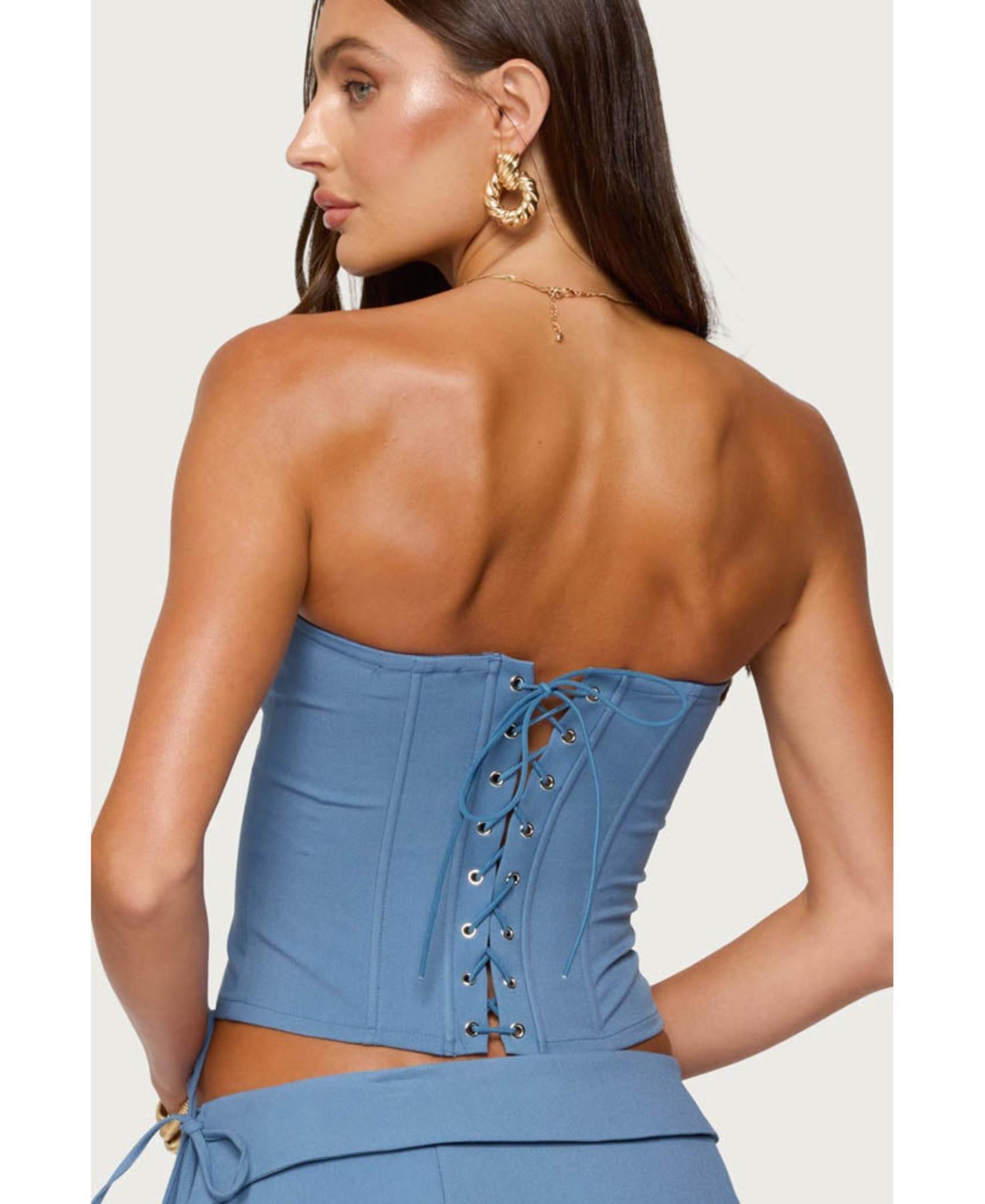 Edikted Women's Selena Lace Up Corset