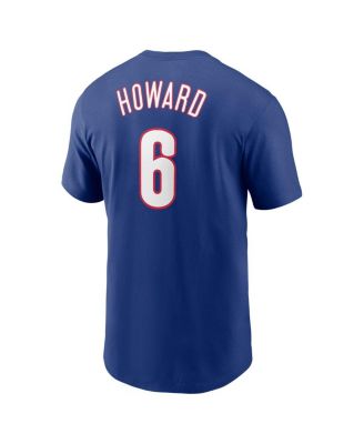 Men's Ryan Howard Royal Philadelphia Phillies Fuse Name Number T-Shirt
