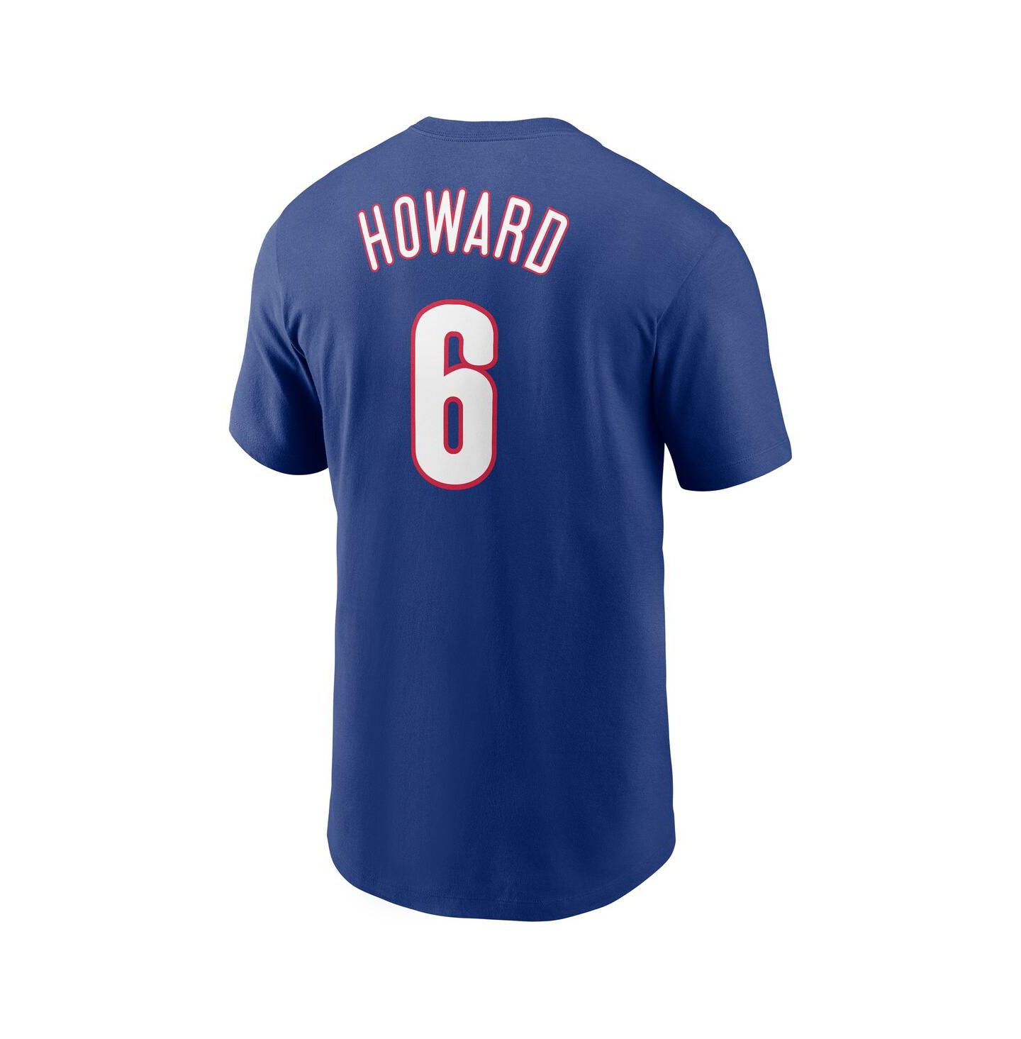 Мужская футболка Nike Ryan Howard Royal Philadelphia Phillies Fuse Name & Number — фото 2