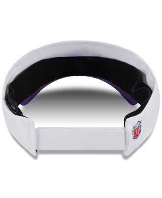 Men's White/Purple Minnesota Vikings 2025 NFL Training Camp Adjustable Visor Hat