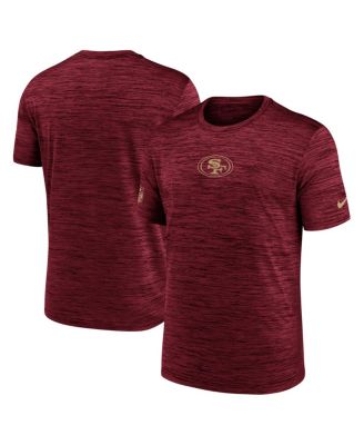 Nike - Men's Scarlet San Francisco 49ers Big Tall Sideline Velocity Performance T-Shirt