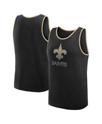 Logo Athletic - Men's Black New Orleans Saints Unmatched Success Tank Top