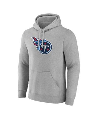 Men's&nbsp;Heather Gray Tennessee Titans Deliver Fleece Pullover Hoodie