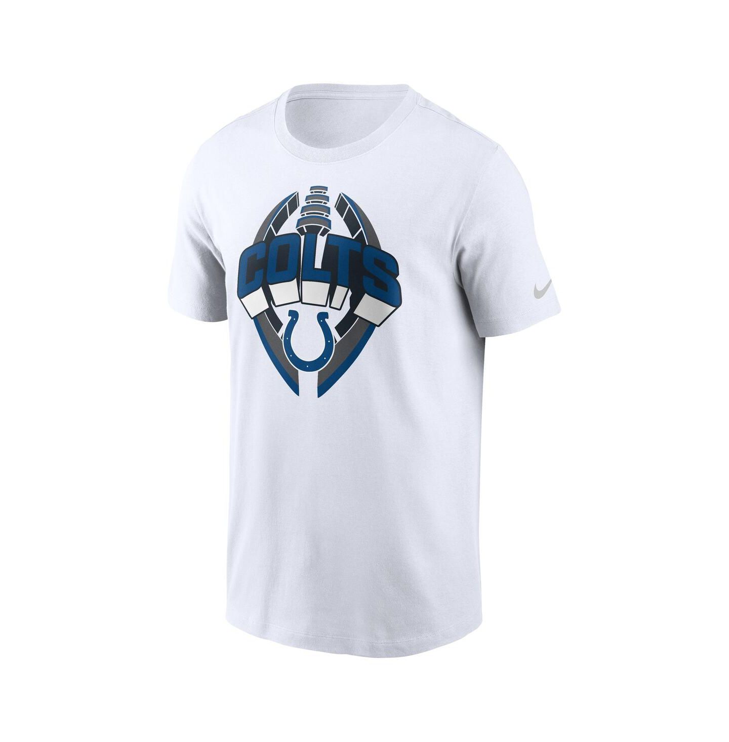 Мужская футболка Nike White Indianapolis Colts Legend Icon Performance — фото 3