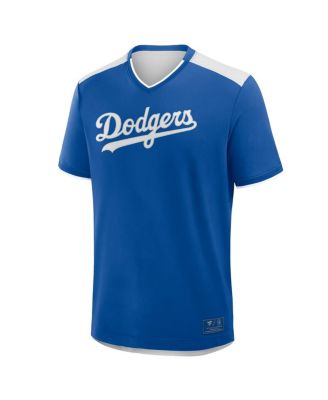 Men's&nbsp;Royal Los Angeles Dodgers Walk Off V-Neck T-Shirt