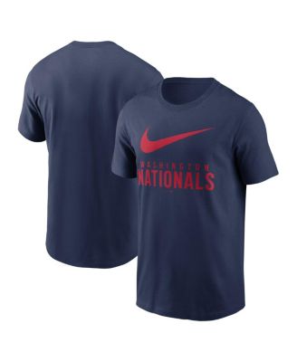 Nike - Men's Navy Washington Nationals Swoosh T-Shirt