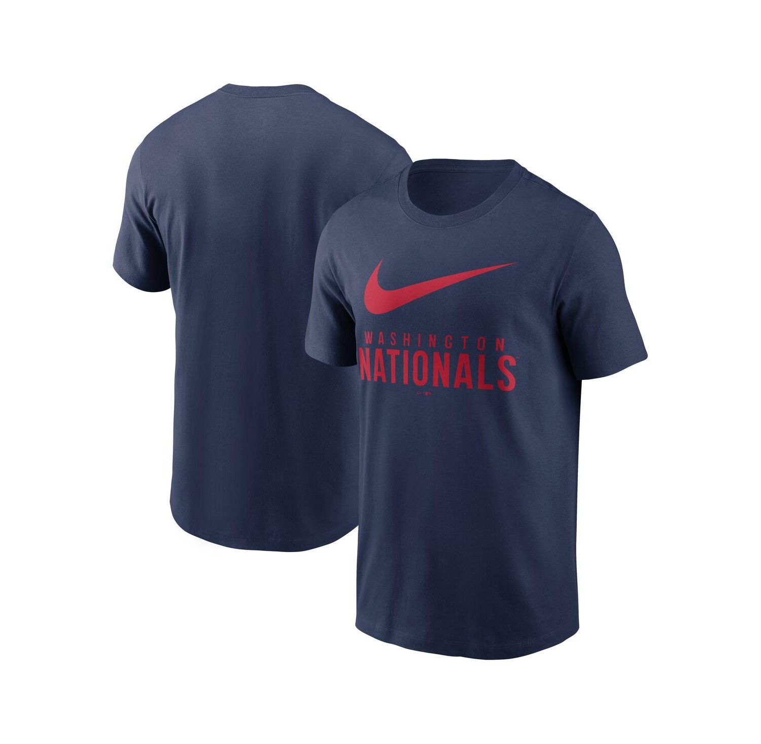 Men's Navy Washington Nationals Swoosh T-Shirt