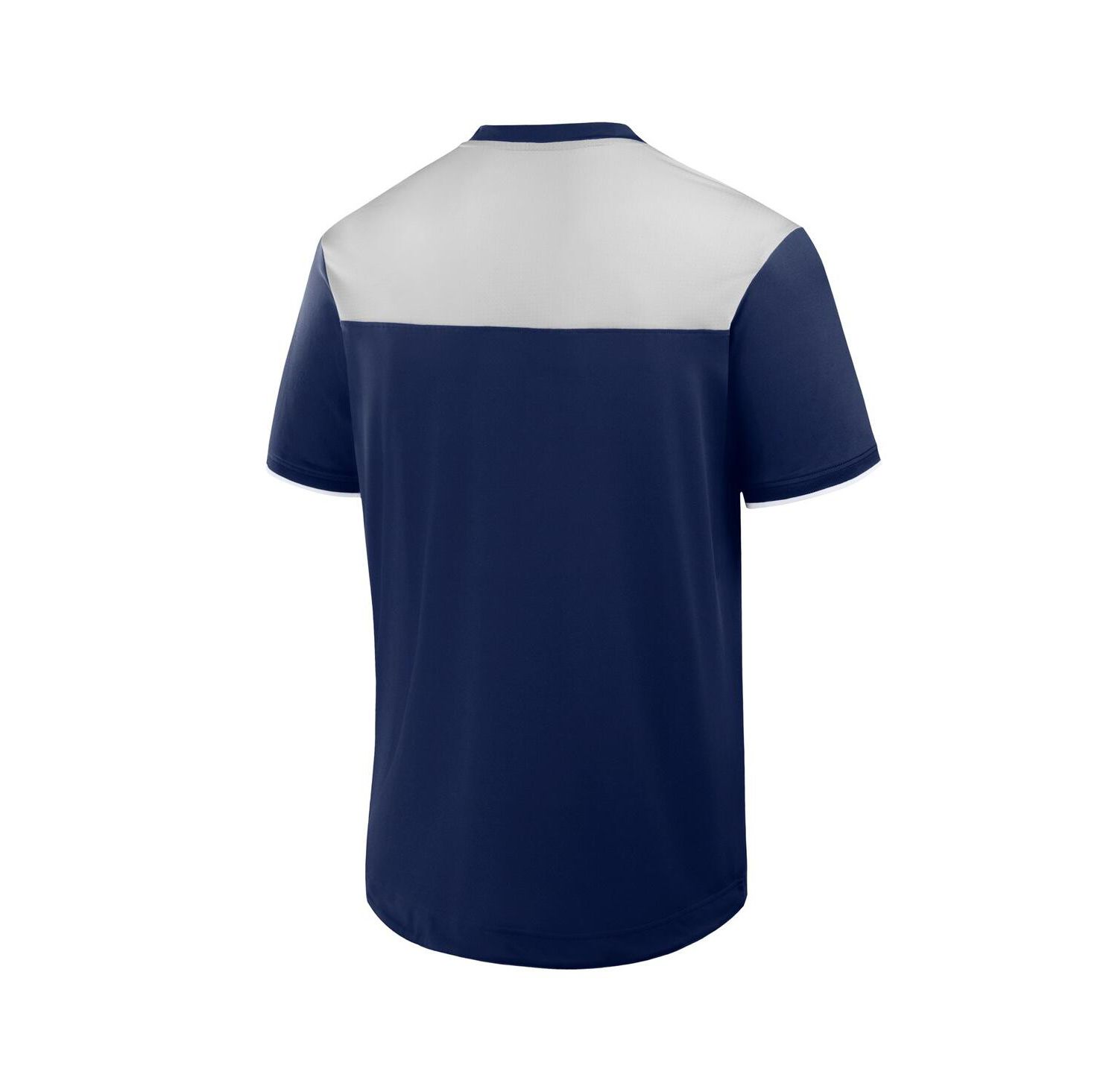 Men's Navy Atlanta Braves Walk Off V-Neck T-Shirt