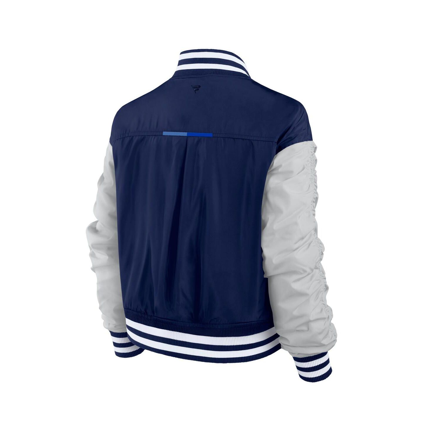 Женская куртка Fanatics Navy Dallas Cowboys Elements Wave Full-Snap — фото 2