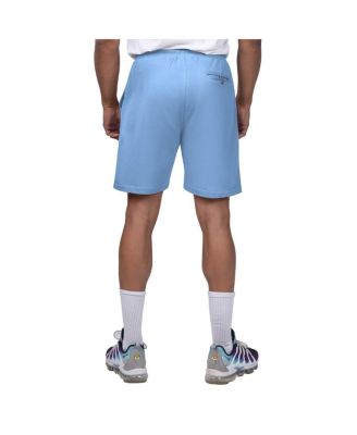 Men's Light Blue New York Yankees Peached French Terry Shorts