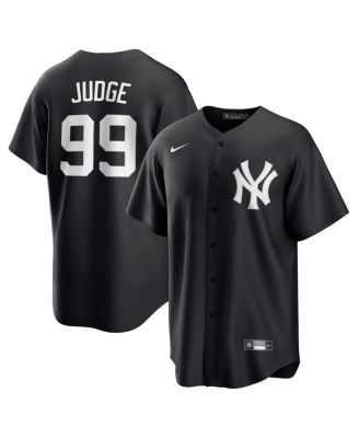 Nike - Men's Aaron Judge Black New York Yankees Lights Out Replica Player Jersey
