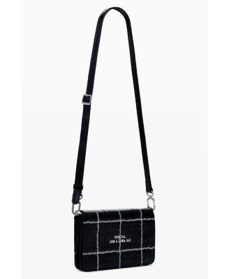 Women's Large convertible checkered wallet