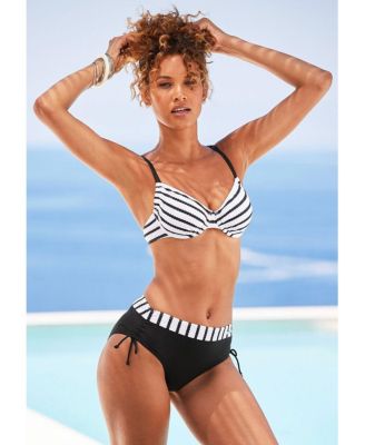 Women's Side Tie Full Coverage Bikini Swimsuit Bottom