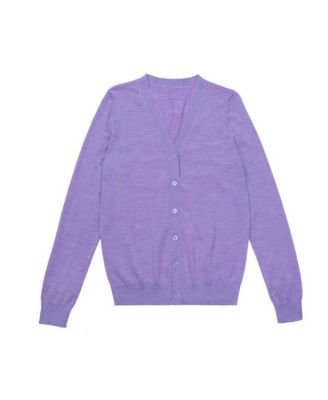 Women's Merino Wool Light Weight Cardigan Ultra Soft Fine Gauge V Neck Sweaters