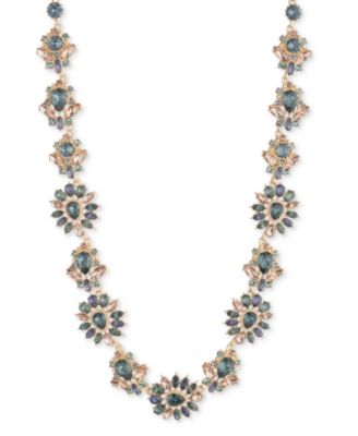 Marchesa - Crystal Cluster Collar Necklace