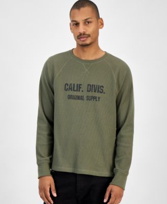 Sun + Stone - Men's Graphic Thermal Shirt, Macy's Exclusive