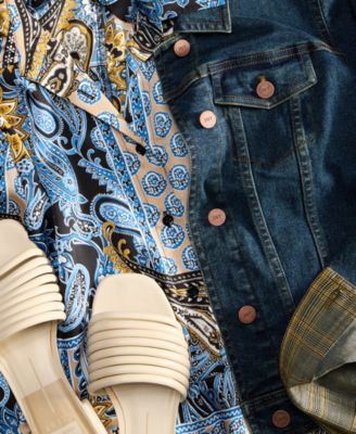 Trucker Jacket & Tie-Waist Shirtdress