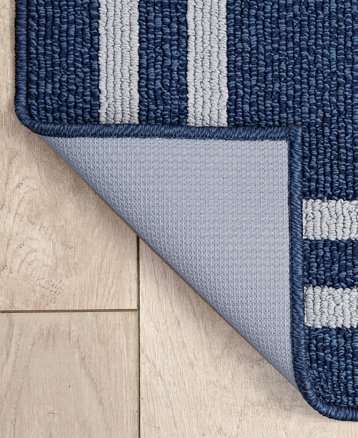Jean Pierre Double Line Border Tufted - Machine Washable Runner Rug