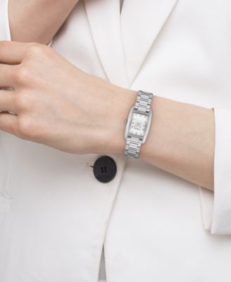 Women's Reese Silver Tone Stainless Steel Bracelet Watch, 20mm