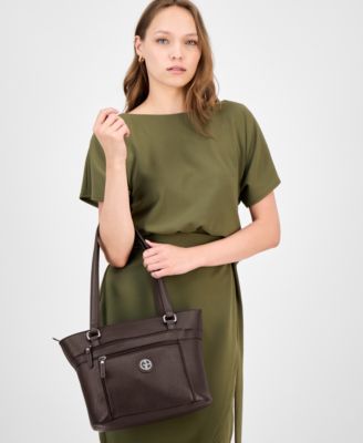 Giani Bernini Large Pebbled Tote Bag, Macy's Exclusive - Macy's