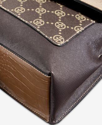 Small Monogram Top Handle Crossbody, Macy's Exclusive