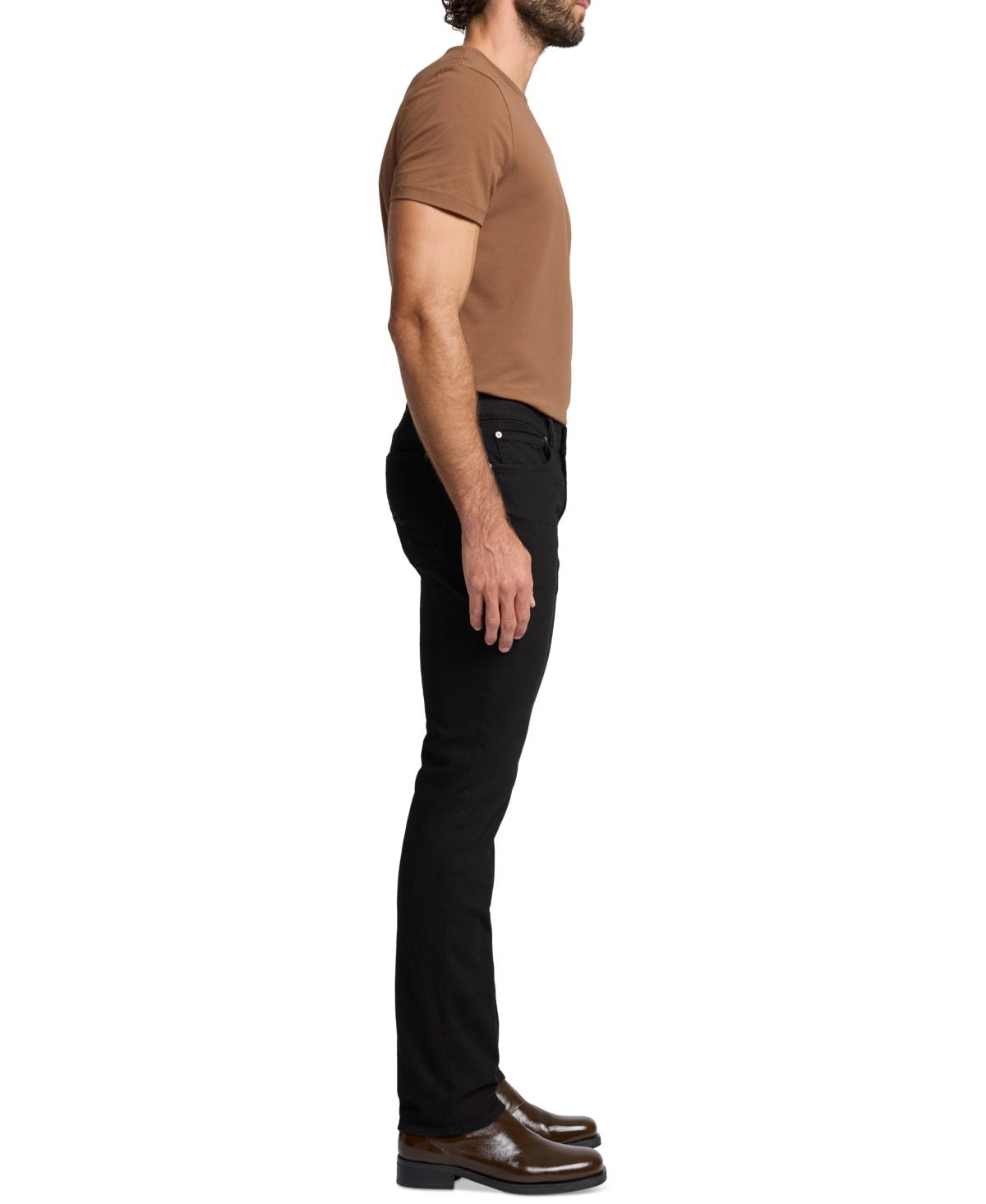 7 For All Mankind Men's Slimmy Slim-fit Jeans In Black