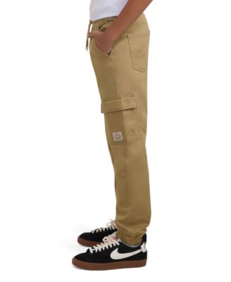Big Boys Relaxed Fit Drawstring Cargo Jogger Pants