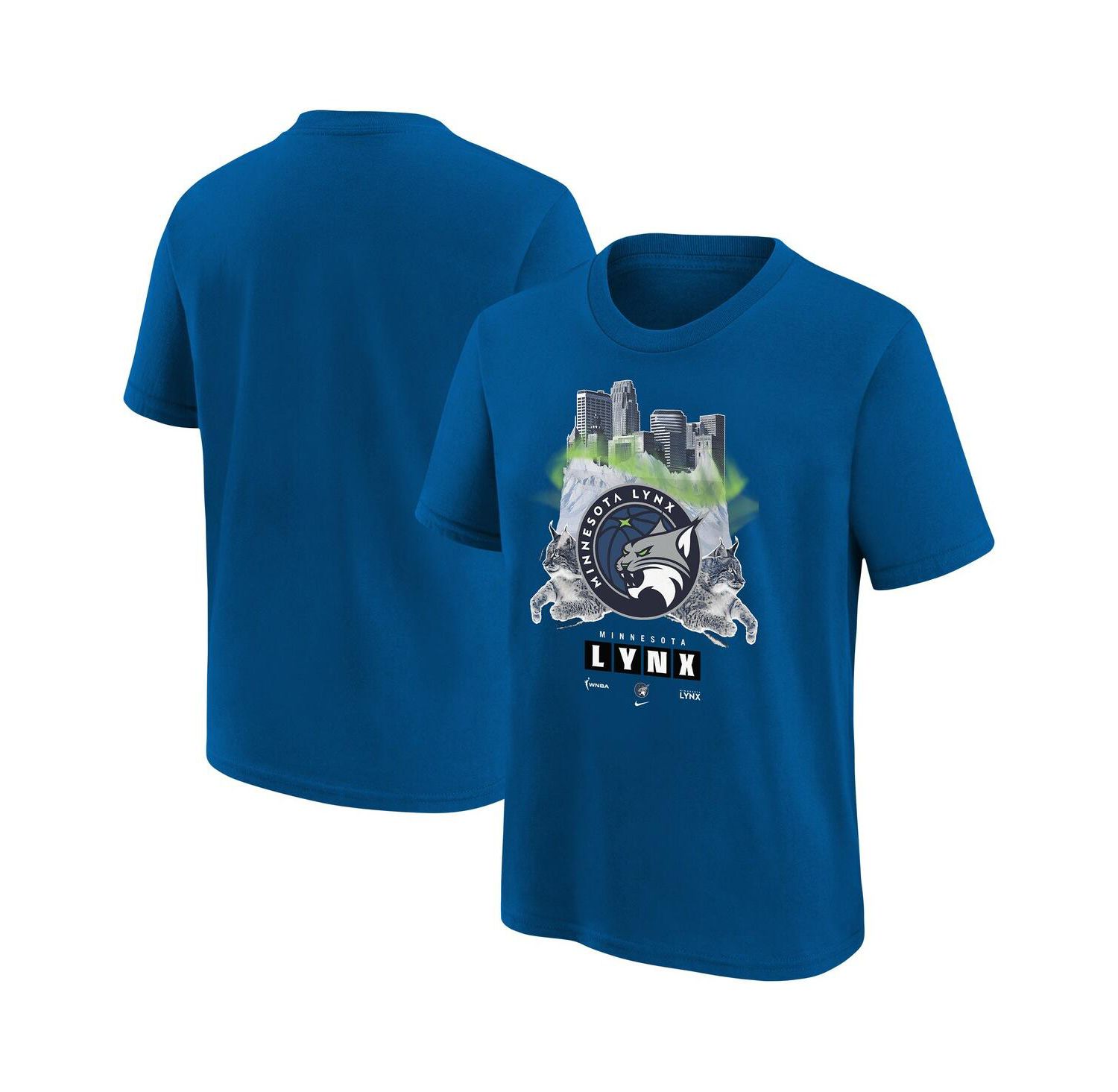 Big Boys and Girls Blue Minnesota Lynx Original Content T-Shirt
