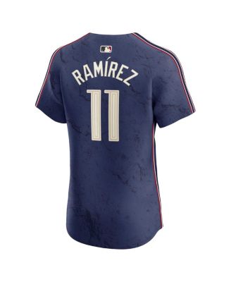 Men's Jos&eacute; Ramírez Navy Cleveland Guardians City Connect Elite Jersey