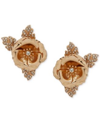 lonna & lilly - Flower Stone Stud Earrings