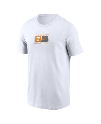 Men's White Tennessee Volunteers Campus Logo Swoosh T-Shirt