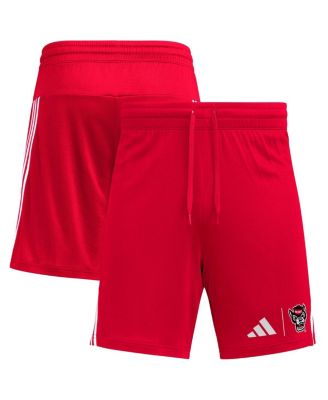 adidas - Men's Red NC State Wolfpack AEROREADY 7" Shorts