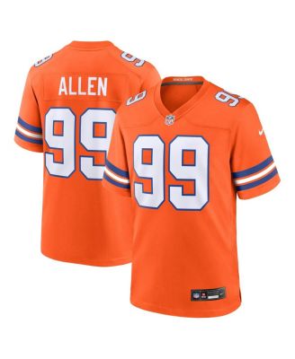 Nike - Men's Zach Allen Orange Denver Broncos Alternate Game Jersey