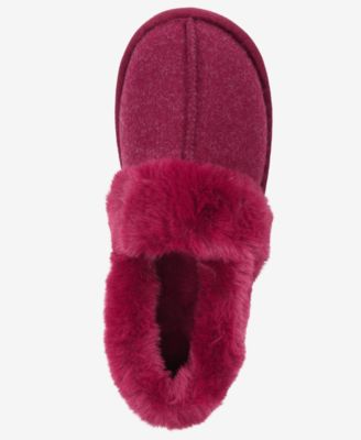 Women's Faux-Fur-Lined Slippers, Macy's Exclusive