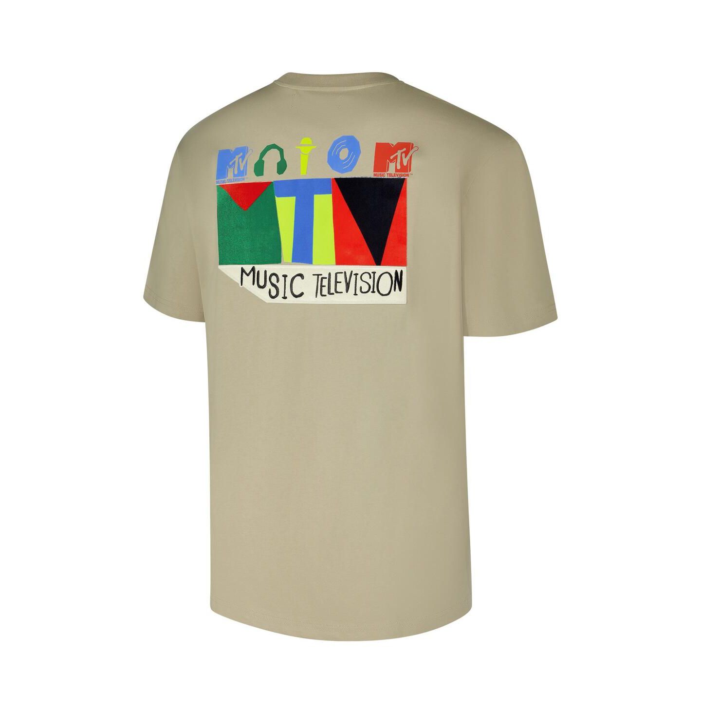 Мужская футболка Freeze Max Tan MTV Color Blocking Loose Fit — фото 3