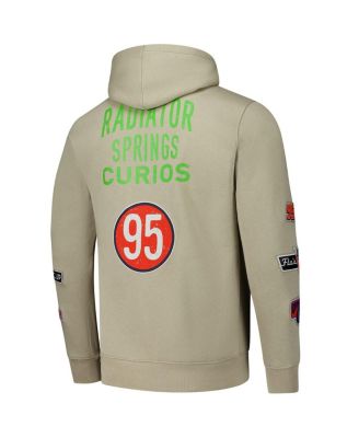 Men's Tan Cars Radiator Springs Pullover Hoodie