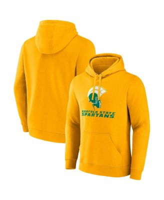 Fanatics - Men's Gold Norfolk State Spartans Primary Logo Pullover Hoodie